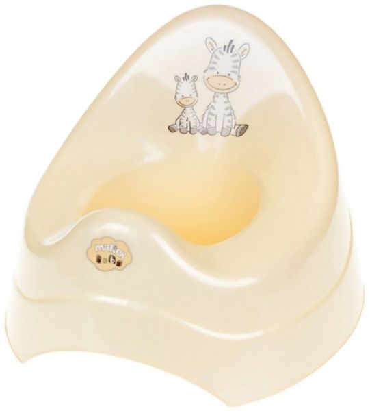 Горшок Maltex Зебра бежевый 6500