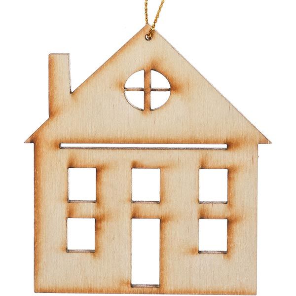Подвеска Домик 6454 7.5 см 6454  