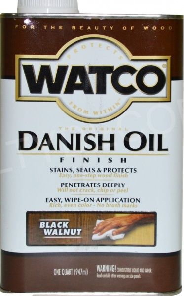 Масло WATCO Датское тонирующее чёрный орех полуглянец 0,947 л