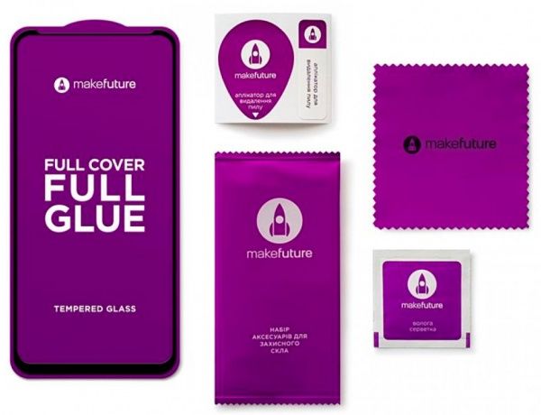 Защитное стекло MakeFuture Full Cover Full Glue для Huawei P40 Lite (MGF-HUP40L) 