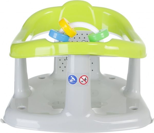 Сиденье для ванной Maltex с присосками Панда зеленый