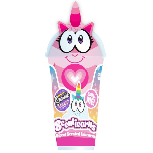 Ароматизированная мягкая игрушка Kangaru Scenticorns Единорог «Влюбленная Джули» 12 см KN3700