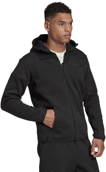 Джемпер Adidas ZNE FZ GM6531 р. M черный