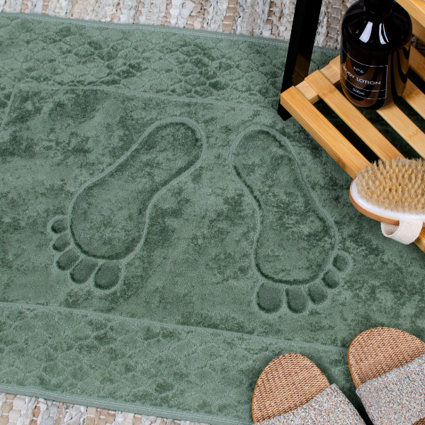 Коврик La Nuit VELOUR CELLS 50x70 см зеленый