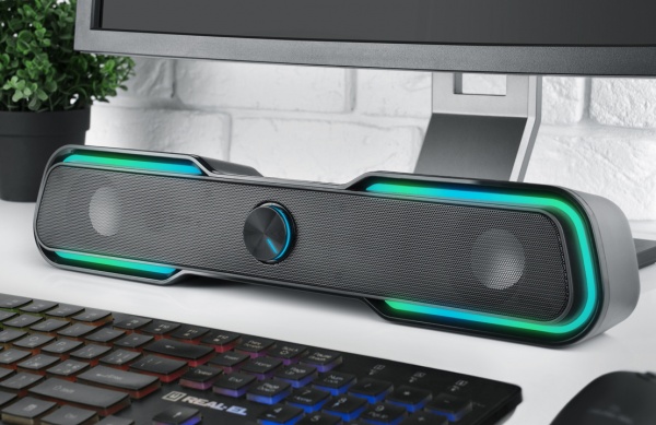 Акустична система GamePro Bluetooth RGB Soundbar (GS915) black 