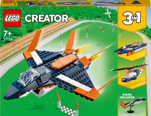 Конструктор LEGO Creator Надзвуковий літак 31126