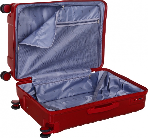 Чемодан 96 л бордовый LS22400 69х48х29 ABS 