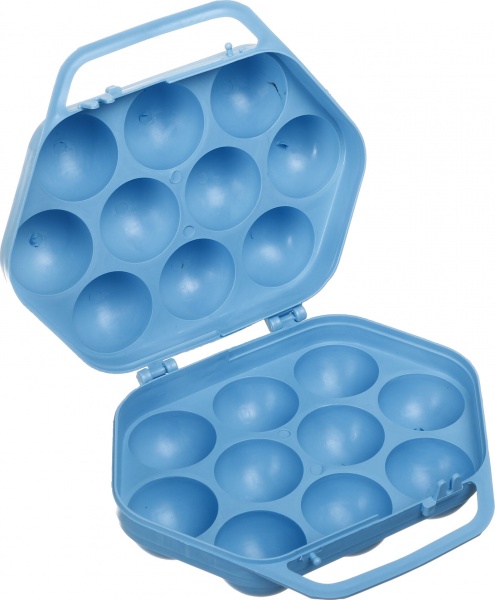 Лоток на 10 яиц пластик красный