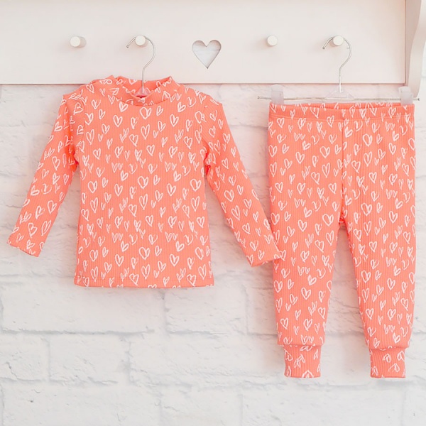 Комплект дитячого одягу Blanka Сердечко рожевий р.80 110280 