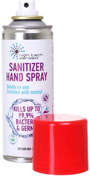 Средство дезинфицирующее HTA Sanitiser Hand Spray 200 мл HTA Sanitiser 200 ml серый