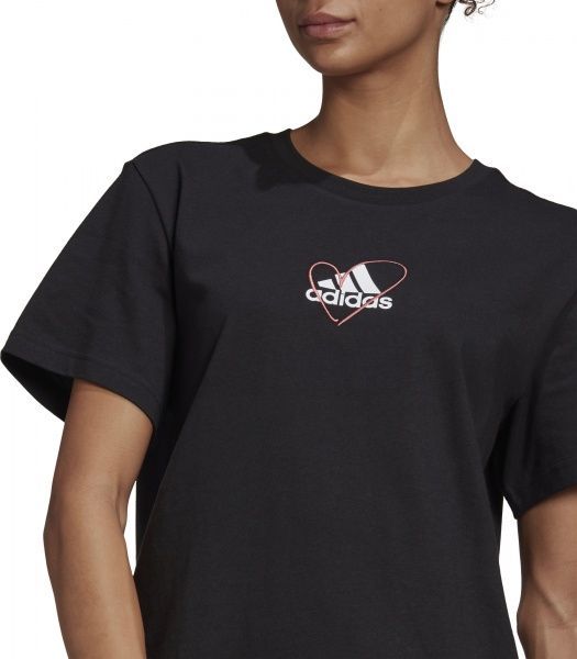 Сукня Adidas LOGO TEE DRESS GJ6523 р. S чорний