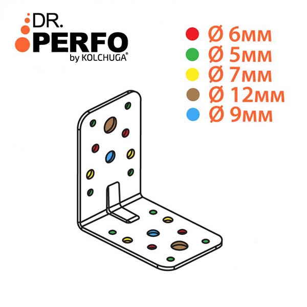 Уголок усиленный Kolchuga равносторонний 90x90x60 мм 2 мм