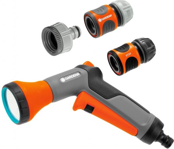 Пістолет для поливу Gardena комплект коннекторів 18299-34 