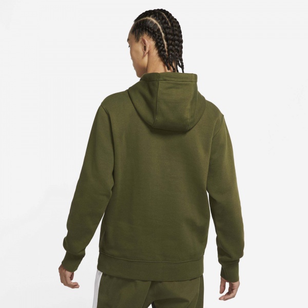 Джемпер Nike M NSW SPE+ PO BB HOODIE HH DD5011-326 р. 2XL зеленый