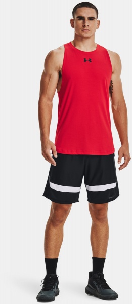 Майка Under Armour UA BASELINE COTTON TANK 1361901-601 р.M червоний