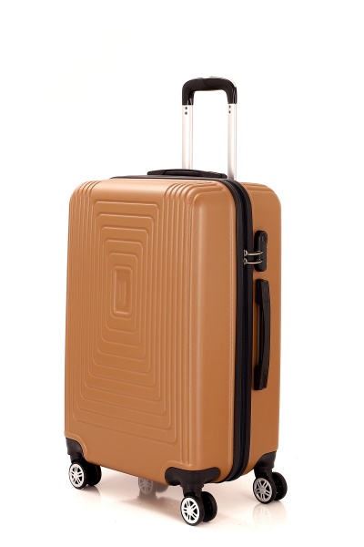 Чемодан 70 л бежевый MCS V360 на 4 колесах M 24