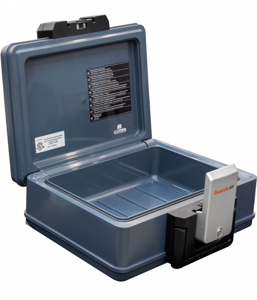 Сейф портативный Guarda 2017D, огне и водостойкий