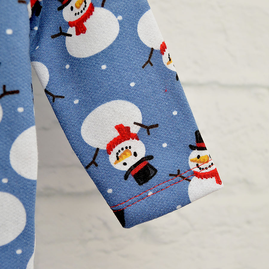 Боді дитяче унісекс Blanka Сніговичок р.62-68 синій 110891