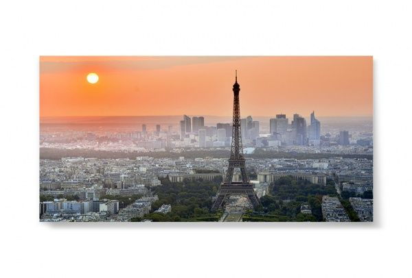 Репродукция Панорама города. Paris 96x48 см i_96x48_00054 