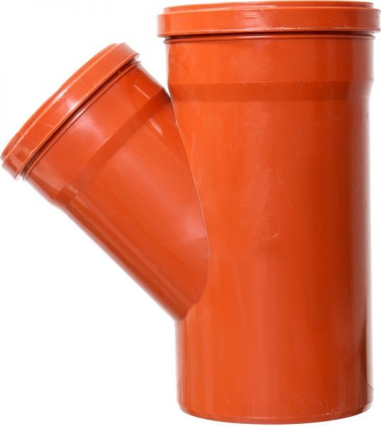 Тройник d200x160x45° Инсталпласт