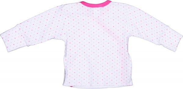 Льоля дитяча Baby Veres Hello Bunny р.62 біло-рожевий 