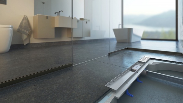 Душевой канал Styron STY-B-50 с решеткой Бейсик 500 мм