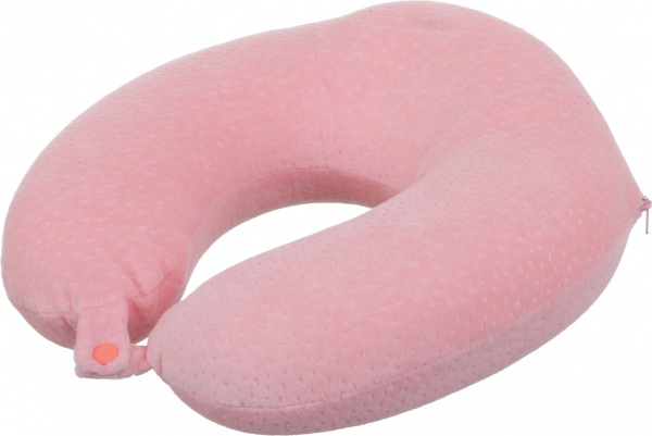 Подушка дорожня 32х30х9 см пудра Luna