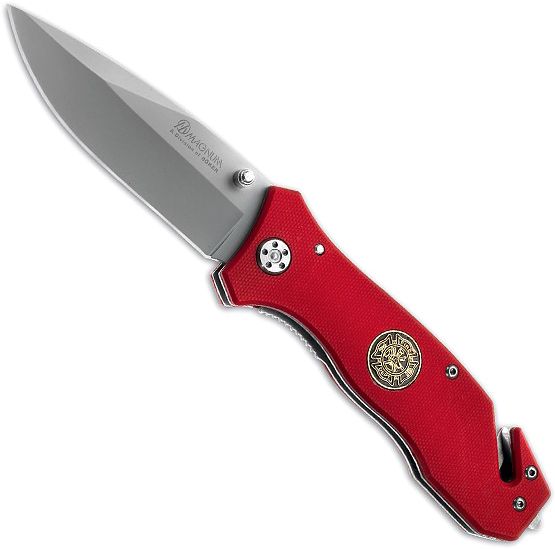 Ніж Boker Magnum Fire Dept. червоний 01MB366 01MB366