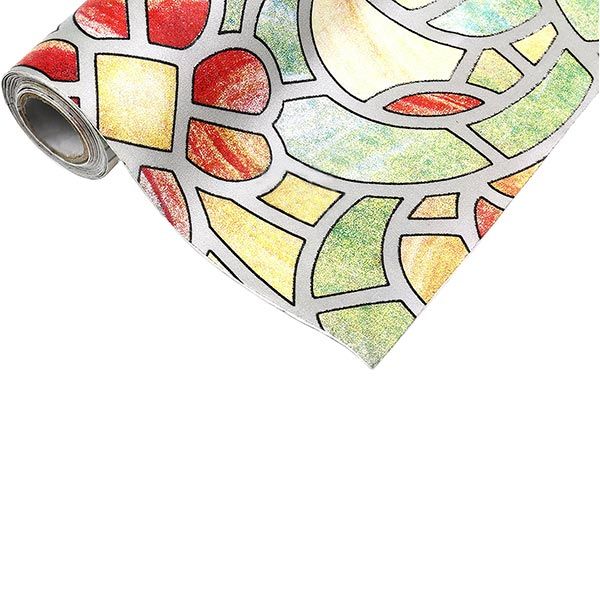 Пленка самоклеющаяся витражная 8518  0,45x2 м