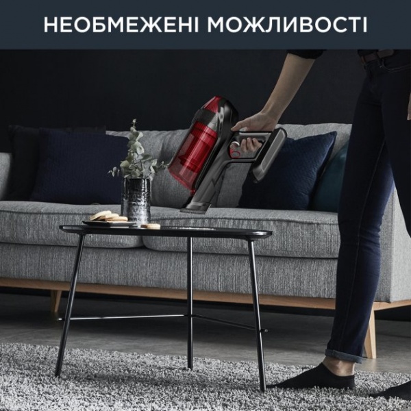 Пылесос аккумуляторный Rowenta RH98A9WO black/red 