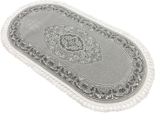 Ковер Art Carpet BONO 198 P56 gray О 200x290 см 