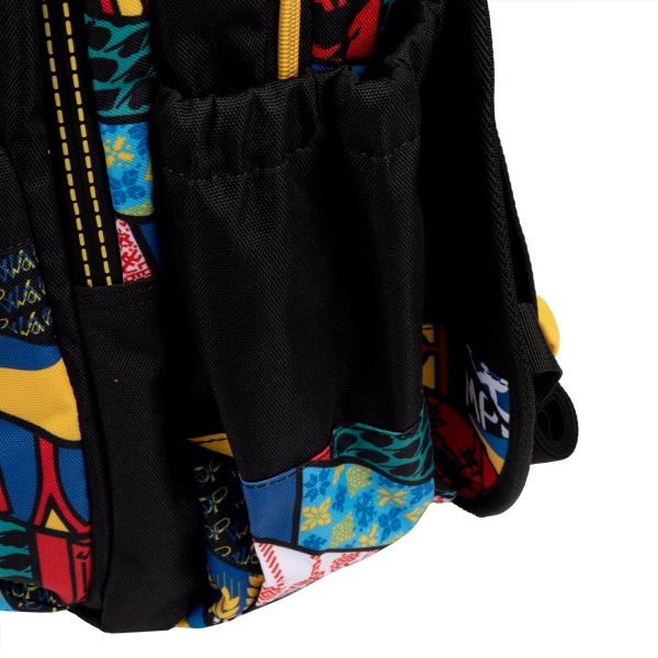 Рюкзак школьный YES Fashion T-133 Welcome to Ukraine черный