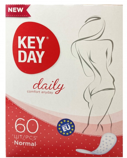 Прокладки ежедневные Key Day Daily 60 шт.
