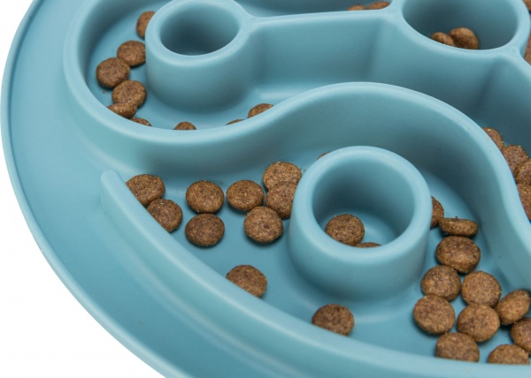 Килимок Trixie для собак Повільне годування блакитний термопласна гума 28 см (25037)