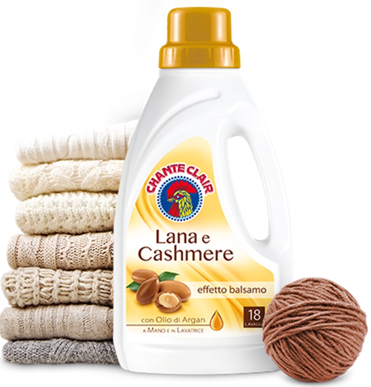 Гель для машинного та ручного прання Chante Clair для вовни та кашеміру 0,9 л