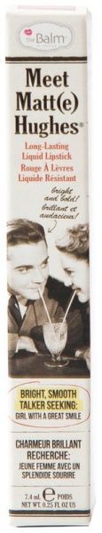 Помада рідка матова theBalm Meet Matte Hughes Trustworthy Warm Nude 7,4 мл