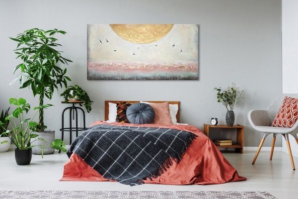 Картина Энергия солнца 70x140 см Юрис Проф Арт 