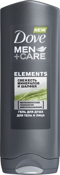 Гель для душа Dove Men+care Свежесть минералов и шалфея 250 мл