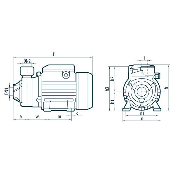 Насос вихревой Насосы плюс оборудование QB 60P