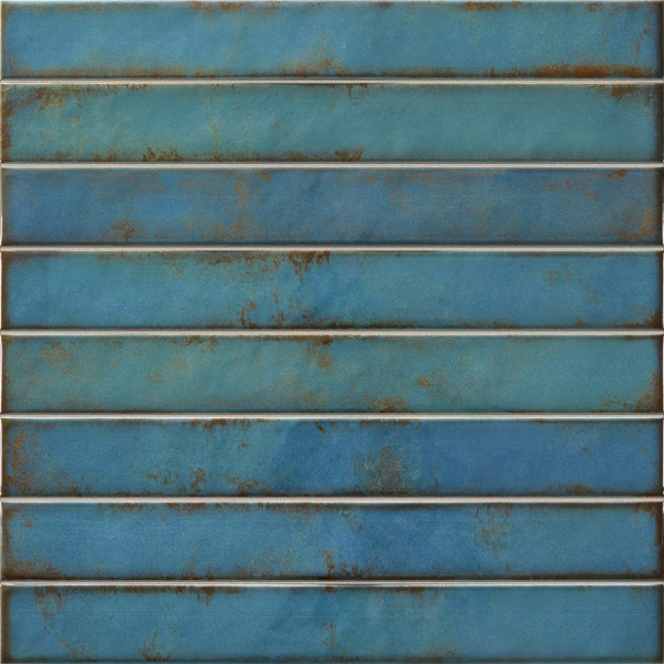 Плитка LA PLATERA Брік Раку Туркеса 35x35 