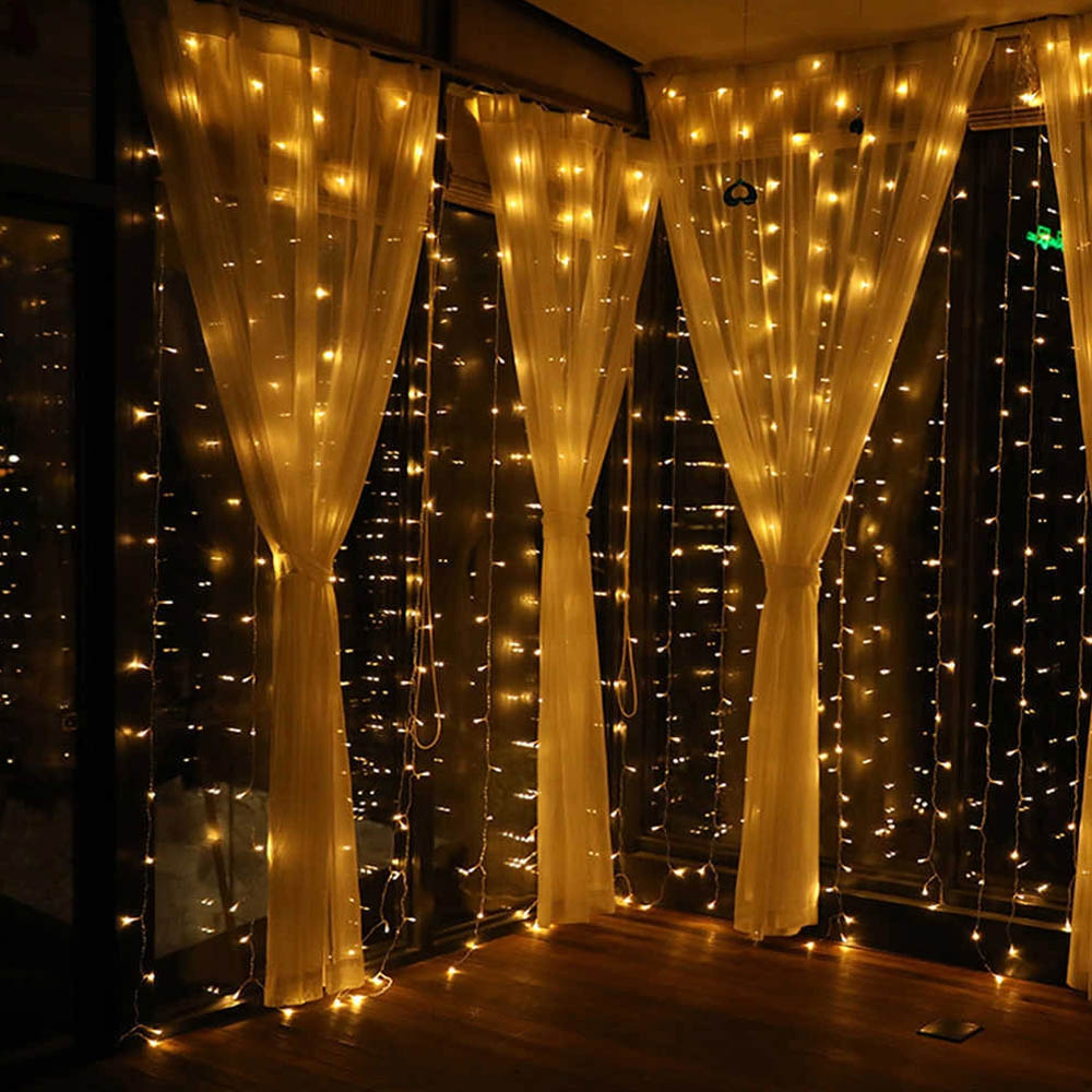 Гирлянда ColorWay штора светодиодная (LED) 240 ламп 3 м (CW-GW-240L32U)