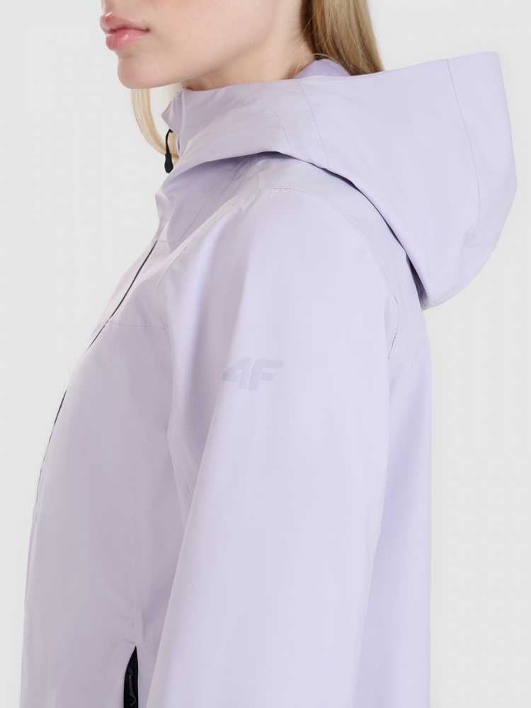 Вітрівка жіноча 4F TECHNICAL JACKET F702 4FWSS25TTJAF702-52S р.XS бузкова