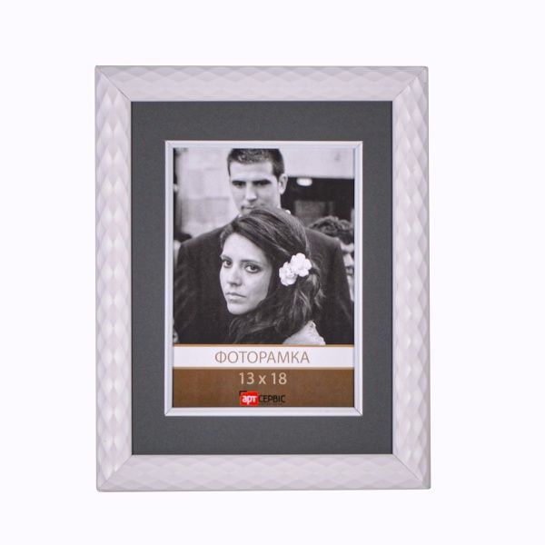 Рамка для фото Арт-Сервіс ЭА-01432 13х18/18х24 см білий 