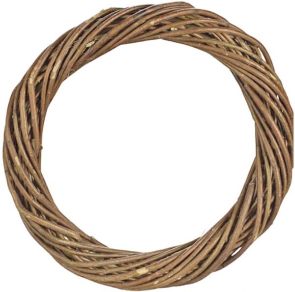 Венок декоративнный верба темная 30 см 216791301 Knorr Prandell