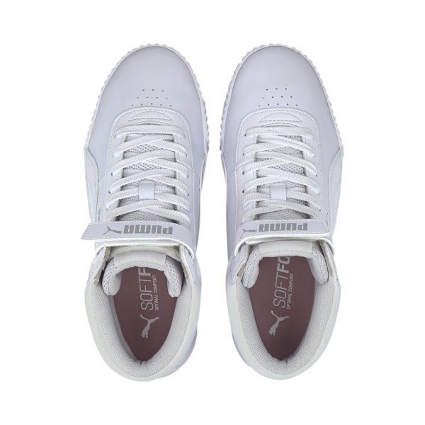 Кроссовки Puma Carina Mid 37323301 р.UK 6 белый