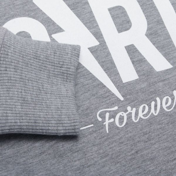 Свитшот Маленькие люди 10 р.140 серый меланж 