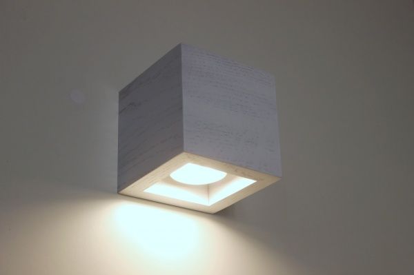 Бра ADLUX Victoria WSL-100-WA 1x10 Вт GU10 ясен вибілений 