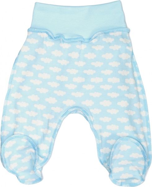 Комплект для хлопчика Маленькие люди тучки 8301-110 + шапочка р.56 блакитний 