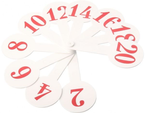 Віяло з цифрами ZiBi ZB.4900 