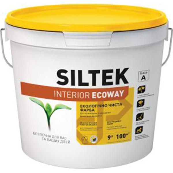 Краска Siltek Interior Ecoway база C 4.5 л